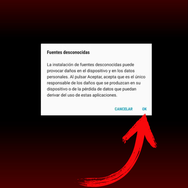 Permitir la instalación de Winpot desde aplicaciones de terceros;