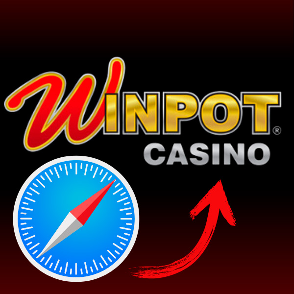 Visite el sitio web de Winpot usando Safari u otro navegador