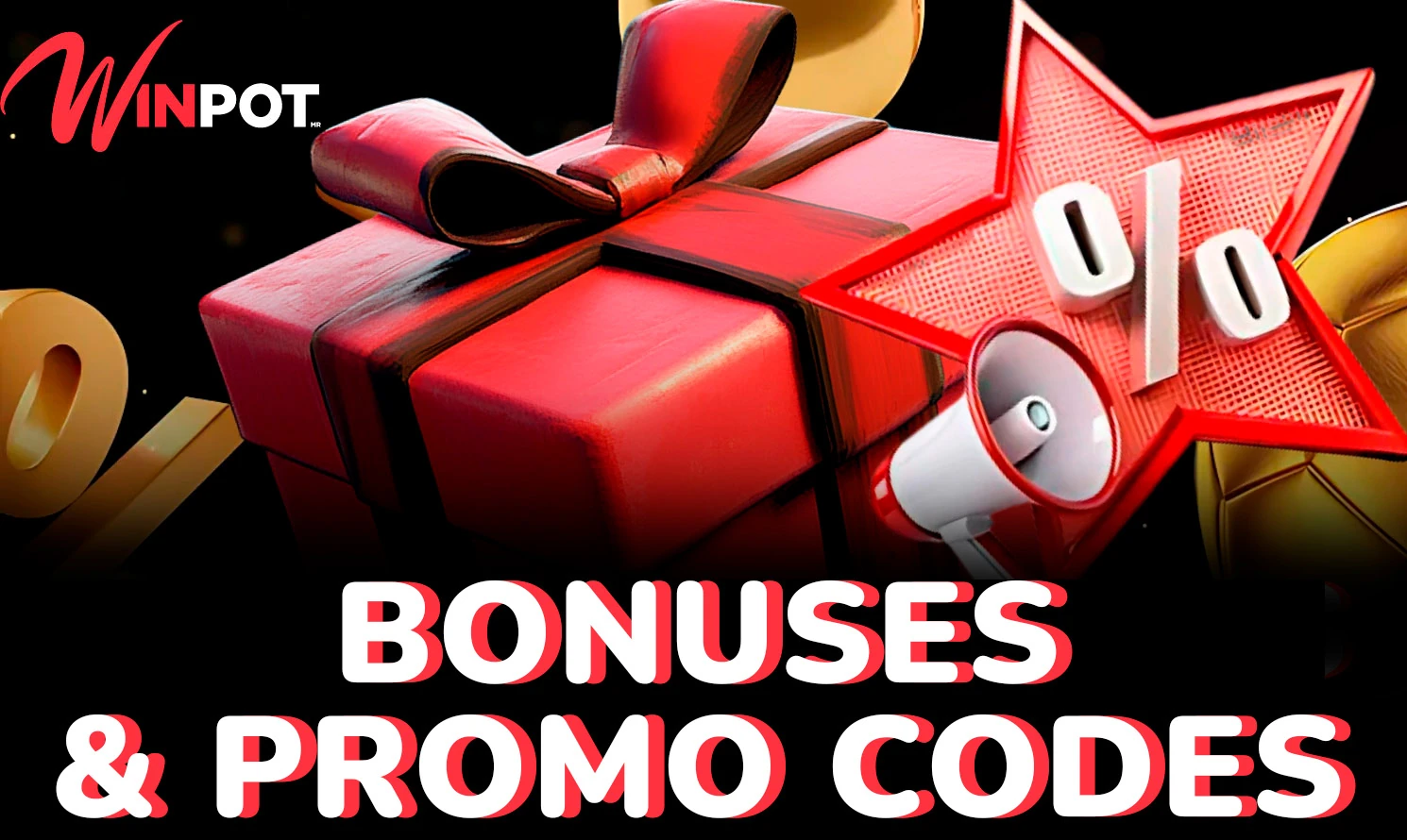 Finding available bonuses and promo codes at Winpot