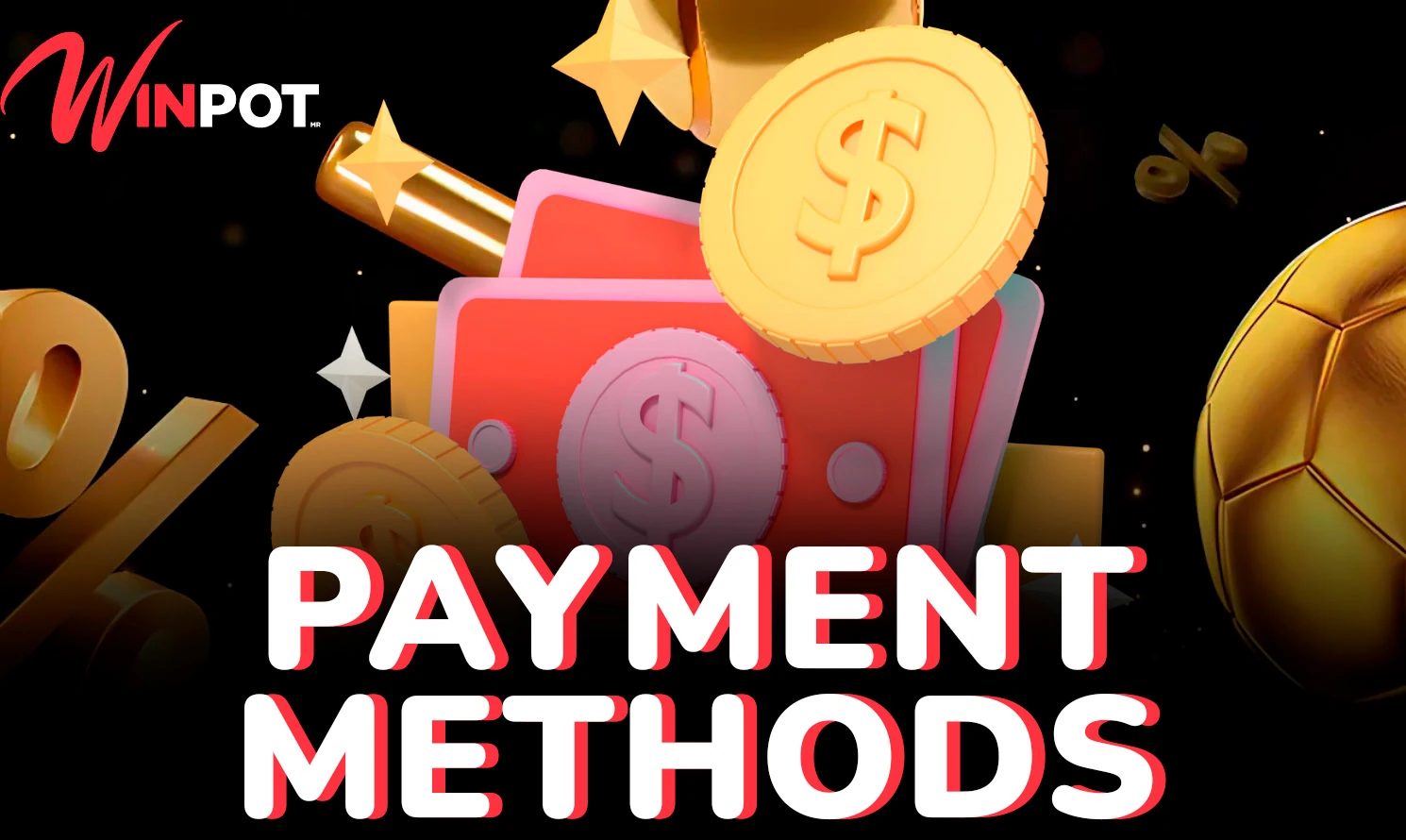 Available payment options at Winpot